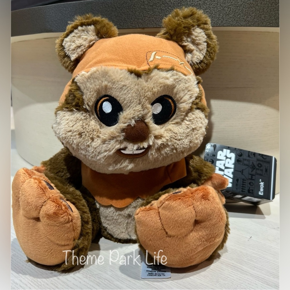 Disney Parks Star Wars Ewok Big Feet Plush Toy NEW